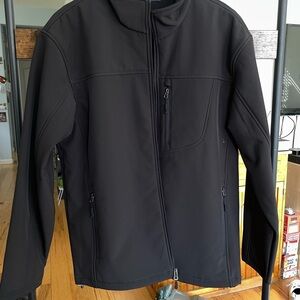 PGA Tour Men's Black Performance Jacket